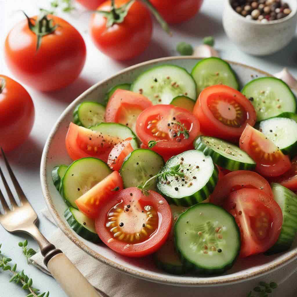 Tomato-Cucumber-Salad